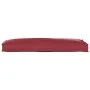 Cojín de palet para banco rojo vino 110x40x8 cm tejido Oxford von , Kissen für Stühle und Sofas - Ref: Foro24-42001634, Preis...