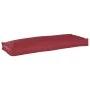 Cojín de palet para banco rojo vino 110x40x8 cm tejido Oxford von , Kissen für Stühle und Sofas - Ref: Foro24-42001634, Preis...