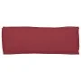 Cojín de palet para banco rojo vino 110x40x8 cm tejido Oxford von , Kissen für Stühle und Sofas - Ref: Foro24-42001634, Preis...