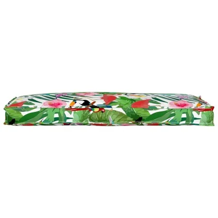 Cojín de Palet para Banco Jungla Tropical 110x40x8 cm Tela Oxford by , Cushions for chairs and sofas - Ref: Foro24-42001637, ...