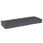 Cojín de Palet para Banco Antracita 120x40x8 cm Tejido Oxford de , Cojines para sillas y sofás - Ref: Foro24-42001638, Precio...