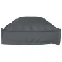 Cojín de Palet para Banco Antracita 120x40x8 cm Tejido Oxford de , Cojines para sillas y sofás - Ref: Foro24-42001638, Precio...