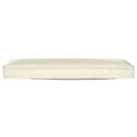 Cojín de Palet para Banco Crema 120x40x8 cm Tejido Oxford by , Cushions for chairs and sofas - Ref: Foro24-42001640, Price: 3...