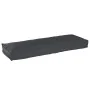 Cojín de Pallet para Banco Negro 120x40x8 cm Tejido Oxford | Foro24.es | Tu tienda online para hogar, jardín y más Foro24.es