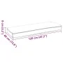Cojín de Pallet para Banco Negro 120x40x8 cm Tejido Oxford | Foro24.es | Tu tienda online para hogar, jardín y más Foro24.es