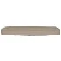 Cojín de Palet para Banco Taupe 120x40x8 cm Tejido Oxford von , Kissen für Stühle und Sofas - Ref: Foro24-42001643, Preis: 37...