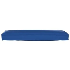 Cojín de palet para banco azul real 120x40x8 cm Tela Oxford de , Cojines para sillas y sofás - Ref: Foro24-42001645, Precio: ...