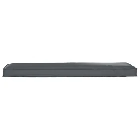 Cojín Antracita Poliéster 140 cm x 40 cm x 8 cm Fundas removibles by , Cushions for chairs and sofas - Ref: Foro24-42001648, ...