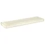 Cojín de Pallet para Banco Crema 140x40x8 cm Tela Oxford | Foro24.es | Tu tienda online para hogar, jardín y más Foro24.es