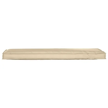 Cojín Exterior Beige Poliéster 40 x 140 cm Fundas Quita by , Cushions for chairs and sofas - Ref: Foro24-42001651, Price: 39,...