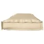 Cojín Exterior Beige Poliéster 40 x 140 cm Fundas Quita by , Cushions for chairs and sofas - Ref: Foro24-42001651, Price: 39,...
