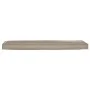 Cojín de Exterior Taupe Poliéster 140 cm de largo Duradero by , Cushions for chairs and sofas - Ref: Foro24-42001653, Price: ...