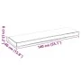 Cojín de Palets para Banco Patrón de Hojas 140x40x8 cm Tela Oxford | Foro24.es | Tu tienda online para hogar, jardín y más Foro24.es
