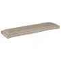 Cojín para Exterior Taupe 100% poliéster 150 cm x 40 cm Cojín de , Cojines para sillas y sofás - Ref: Foro24-42001663, Precio...