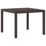 Juego de Comedor de Jardín Set de 3 Marrón Oscuro Polipropileno by , Garden tables - Ref: Foro24-3378678, Price: 161,74 €, Di...