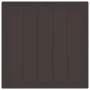 Juego de Comedor de Jardín Set de 3 Marrón Oscuro Polipropileno by , Garden tables - Ref: Foro24-3378678, Price: 161,74 €, Di...