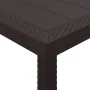 Juego de Comedor de Jardín Set de 3 Marrón Oscuro Polipropileno by , Garden tables - Ref: Foro24-3378678, Price: 161,74 €, Di...