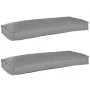 Cojines para Silla y Sofá Gris Poliéster de , Cojines para sillas y sofás - Ref: Foro24-42001689, Precio: 61,46 €, Descuento:...