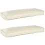 Cojines para Silla y Sofá Crema Poliéster Mediano Cojín | Foro24.es | Tu tienda online para hogar, jardín y más Foro24.es