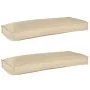 Cojines para sillas y sofás Beige Poliéster Mediano Cojines | Foro24.es | Tu tienda online para hogar, jardín y más Foro24.es