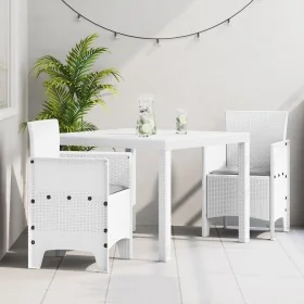 Juego de Comedor de Jardín de 3 Piezas con