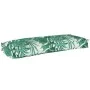 Cojines de Palets para Banco 2 pcs Patrón de Hojas 100x40x8 cm Tela Oxford | Foro24.es | Tu tienda online para hogar, jardín y más Foro24.es