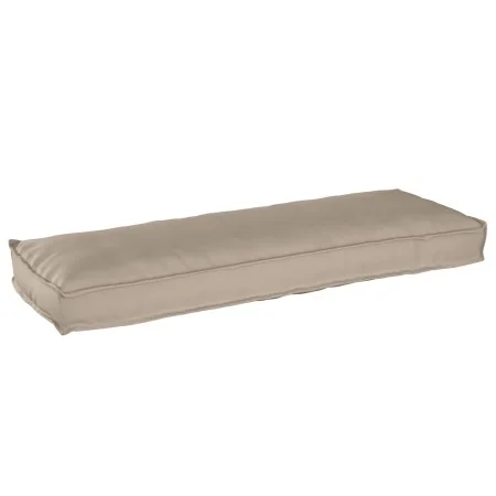 Cojín Exterior Taupe Poliéster 120 x 40 x 8 cm Fundas removibles by , Cushions for chairs and sofas - Ref: Foro24-42001703, P...