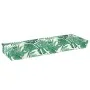 Cojín Exterior Verde y Blanco Poliéster 120 x 40 x 8 cm Patrón | Foro24.es | Tu tienda online para hogar, jardín y más Foro24.es