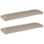 Cojín de Exterior Taupe Poliéster Extra Largo Cojín Rectangular von , Kissen für Stühle und Sofas - Ref: Foro24-42001713, Pre...