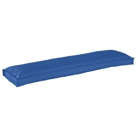 Cojín Exterior Azul Real Poliéster 150 cm x 40 cm