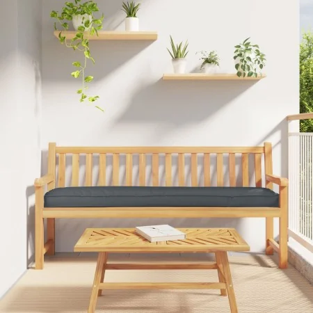 Cojines de Palet para Banco 2 pcs Antracita 180x40x8 cm Tejido Oxford von , Kissen für Stühle und Sofas - Ref: Foro24-4200171...