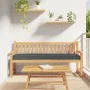 Cojines de Palet para Banco 2 pcs Antracita 180x40x8 cm Tejido Oxford von , Kissen für Stühle und Sofas - Ref: Foro24-4200171...