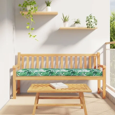 Cojines para Palets para Banco 2 pcs Patrón de Hojas 180x40x8 cm Tela Oxford | Foro24.es | Tu tienda online para hogar, jardín y más Foro24.es