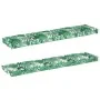 Cojines para Palets para Banco 2 pcs Patrón de Hojas 180x40x8 cm Tela Oxford | Foro24.es | Tu tienda online para hogar, jardín y más Foro24.es