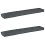 Cojines de Palets para Banco 2 pcs Antracita 200x40x8 cm Tejido Oxford by , Cushions for chairs and sofas - Ref: Foro24-42001...