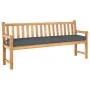 Cojines de Palets para Banco 2 pcs Antracita 200x40x8 cm Tejido Oxford by , Cushions for chairs and sofas - Ref: Foro24-42001...