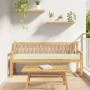 Cojines de Palet para Banco 2 pcs Crema 200x40x8 cm Tela Oxford | Foro24.es | Tu tienda online para hogar, jardín y más Foro24.es