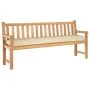 Cojines de Palet para banco 2 pcs Beige 200x40x8 cm Tela Oxford | Foro24.es | Tu tienda online para hogar, jardín y más Foro24.es