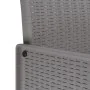 Conjunto de Comedor de Jardín de 7 Piezas con Cojines Gris Claro de Rattan de Poliéster | Foro24.es | Tu tienda online para hogar, jardín y más Foro24.es