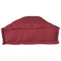 Cojines para Pallet para Banco 2 pcs Rojo Vino 200x40x8 cm Tela Oxford by , Cushions for chairs and sofas - Ref: Foro24-42001...