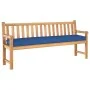 Cojines de Palet para Banco 2 pcs Azul Real 200x40x8 cm Tejido Oxford | Foro24.es | Tu tienda online para hogar, jardín y más Foro24.es