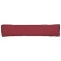 Cojines para Pallet para Banco 2 pcs Rojo Vino 200x40x8 cm Tela Oxford by , Cushions for chairs and sofas - Ref: Foro24-42001...