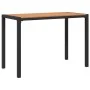 Set de Comedor de Jardín de 3 Piezas de Acero y WPC Marrón | Foro24.es | Tu tienda online para hogar, jardín y más Foro24.es