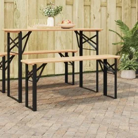 Patas de Banco de Cerveza 2 pcs Plegables de
