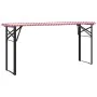 Patas de Mesa de Cerveza 2 piezas Plegables de Acero Negro con Tratamiento en Polvo by , Table legs - Ref: Foro24-42001776, P...