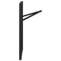 Patas de Mesa de Cerveza 2 piezas Plegables de Acero Negro con Tratamiento en Polvo by , Table legs - Ref: Foro24-42001776, P...