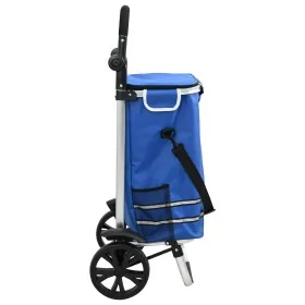 Carro de Compras con Ruedas y Mango Ajustable