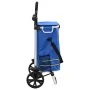 Carro de Compras con Ruedas y Mango Ajustable Azul 40 L | Foro24.es | Tu tienda online para hogar, jardín y más Foro24.es