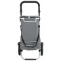 Carro de Compras con Ruedas y Mango Ajustable Gris 40 L | Foro24.es | Tu tienda online para hogar, jardín y más Foro24.es