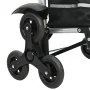 Carrito de compras con escalador de escaleras Negro 40 L von , Fundas para tronas y carros de la compra - Ref: Foro24-4200233...